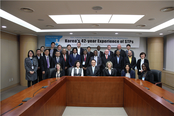 INNOPOLIS foundation, Korea's science and technology park (K-STP) education was held successfully